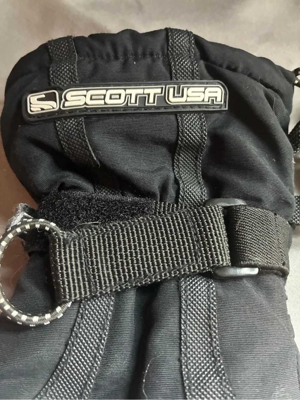 Scott USA Kids Unisex Black Insulated Ski/Snowboard Gloves, Size L